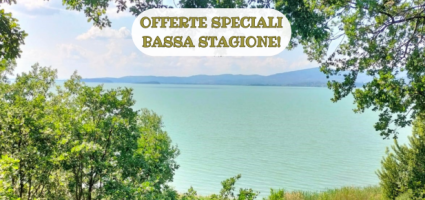 Vista lago con offerte speciali per la bassa stagione.