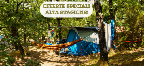 SPECIALE OFFERTA ALTA STAGIONE piazzole