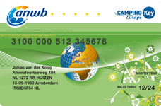 Carta ANWB Camping Key Europe con validità fino a 12/24.